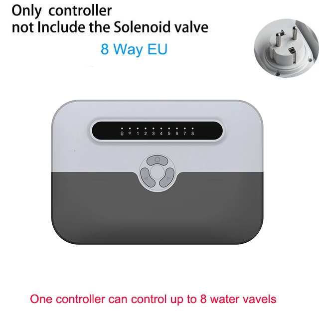 Wifi Slimme Irrigatiecontroller Tuinsprinklercontroller Timing Controle Van Het Besproeien Van Bloemen 8-Way Waterklep Controller Controller
