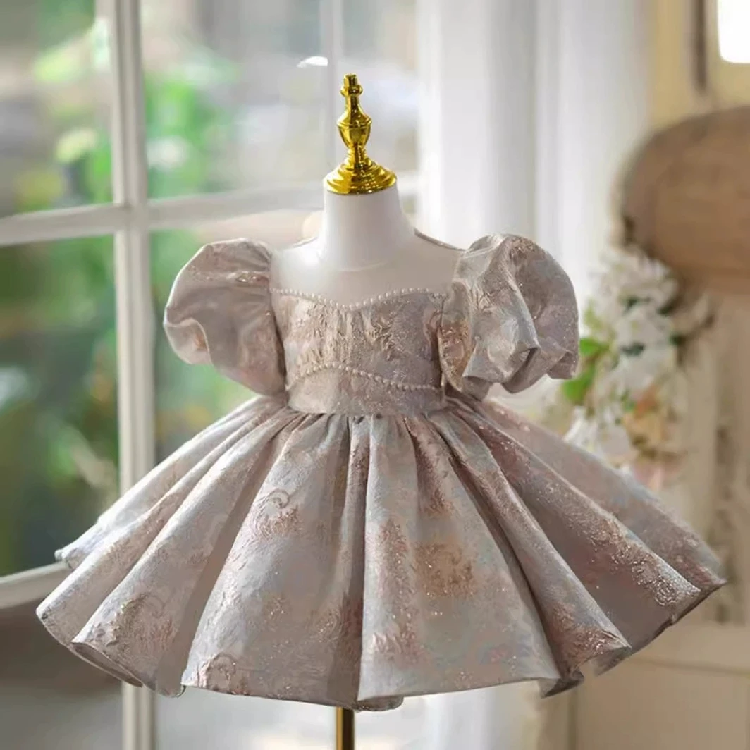 

Нарядное платье для девочки, платье для подружки невесты, детское платье принцессы, наряд на день рождения ребенка, наряд для выступления на фортепиано, одежда для девочки на годик.