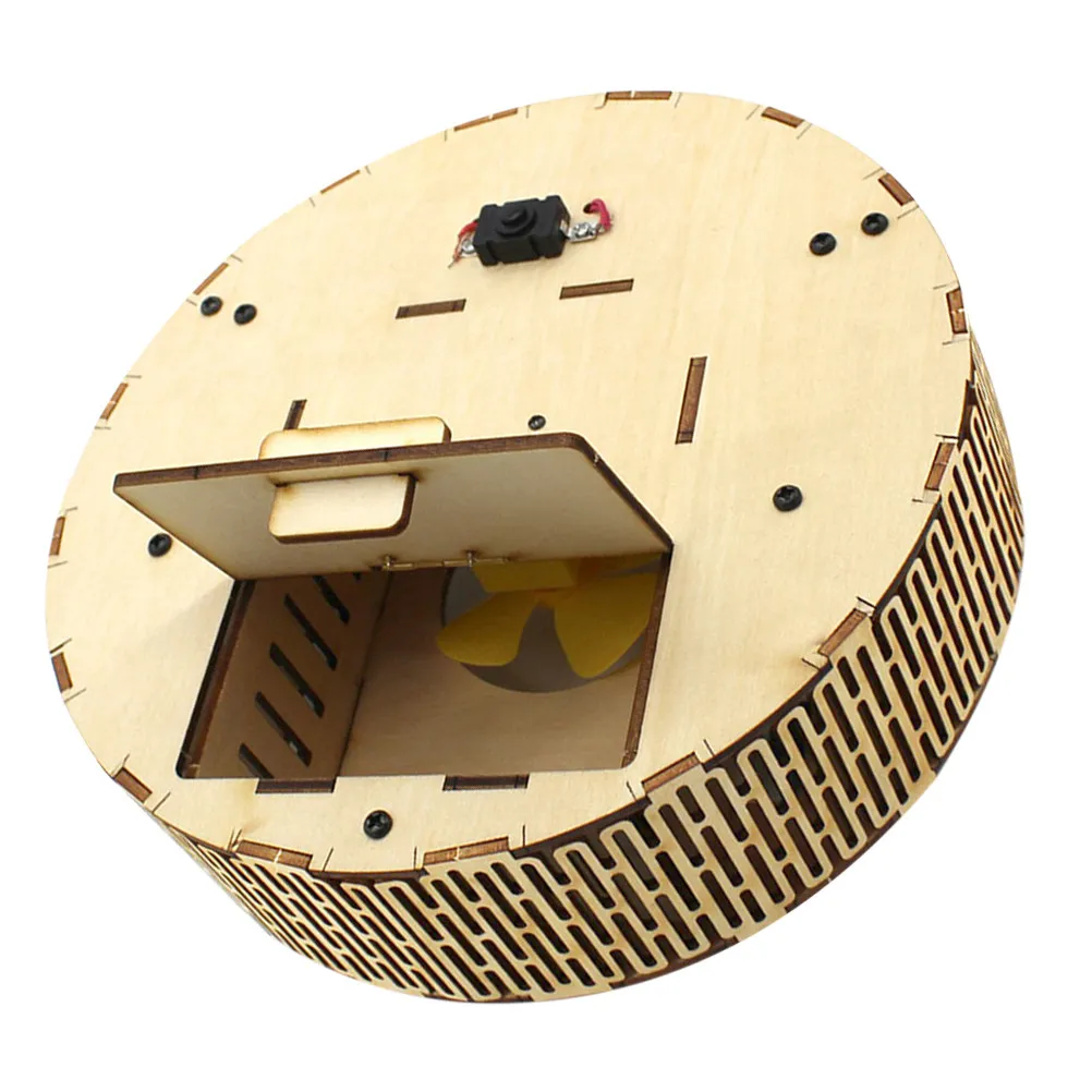

Robot Vacuum Cleaner Stem Building DIY Science Kit Kids Electric Motor 3D Wooden Puzzle Educational Engineering