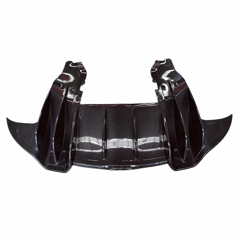 

OEM style carbon fiber rear diffuser for McL 540C 570S 570GT front lip side skirt rear engine compartment cover body kit