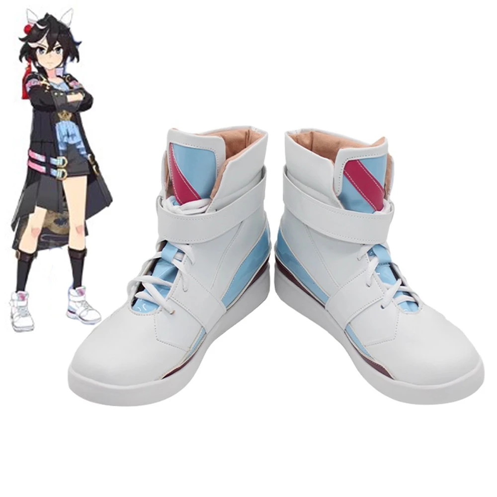 

Игра Katsuragi Ace Umamusume Pretty Derby, обувь для косплея, ботинки, аниме, карнавал, вечеринка, Хэллоуин, Рождество, реквизит для ролевых игр