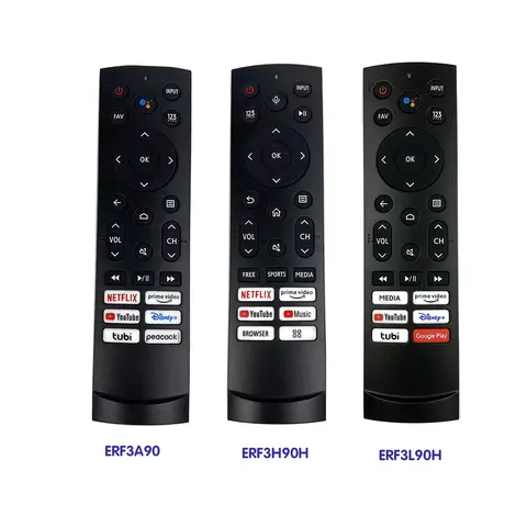 ERF3A90 ERF3H90H ERF3L90H Replacement Remote Control For Hisense 4K Smart TV ERF3B90H ERF3V90H ERF3S90H No Voice
