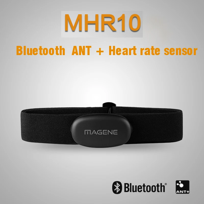 

MAGENE ANT + Bluetooth 4.0 беспроводной пульсометр уличный водонепроницаемый спортивный фитнес нагрудный ремень для бега езды на велосипеде Смарт-датчик