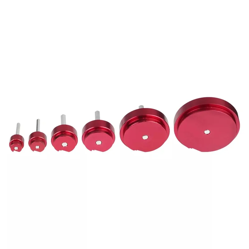 

6Pcs For PPRK6 Plastic Pipe Fitting Reamer Kit For 1/2Inch Drills PVC Pipe Reamer Tool For RV Exhaust Pipe