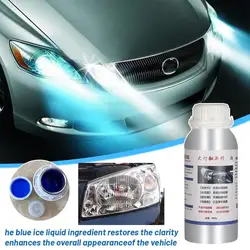 Car Headlight Polishing Liquid Polymer Car Headlamp Renovation Cleaning Agent 800G/200ml/100ml Auto Headlight Repair Products