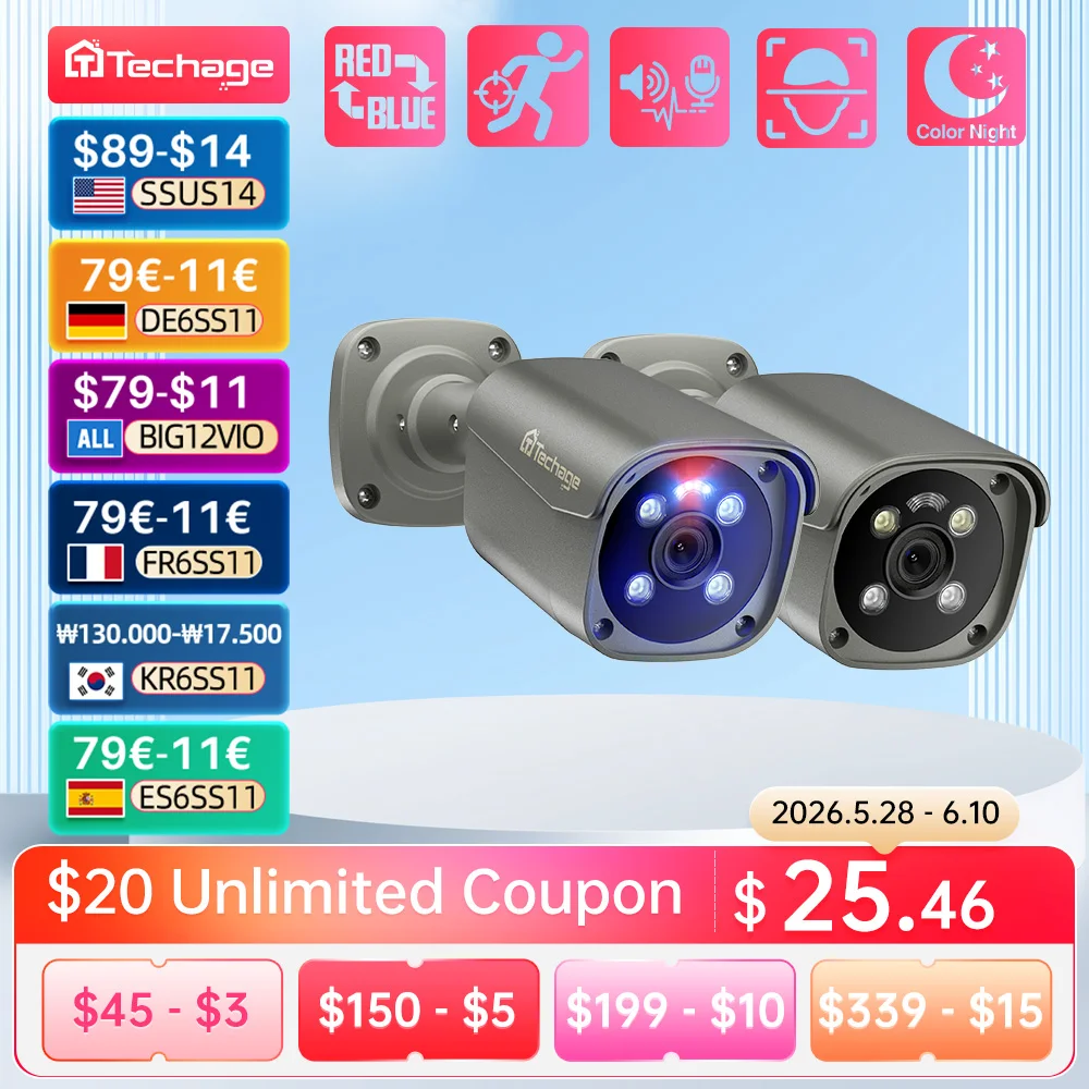 techage-uhd-5mp-4k-8mp-камера-безопасности-poe-smart-ai-Человек-обнаруживает-наружное-двустороннее-аудио-ip-камера-color-night