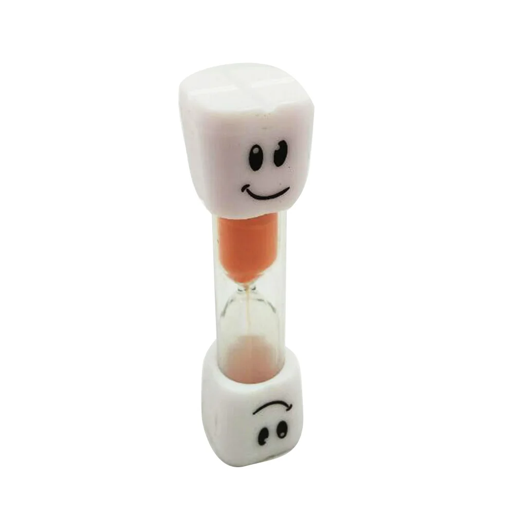 Kids Toothbrush Timer 3 Minutes Smile Face Hourglass Sand Timer Children Dental Hygiene Kitchen Timers Desktop Decoration