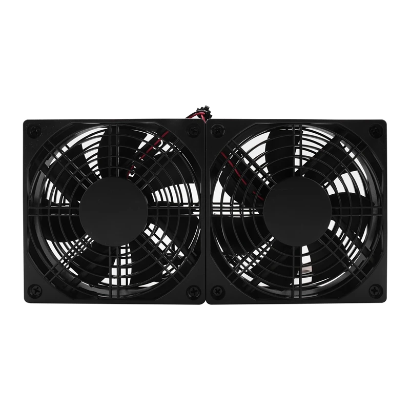 

120Mm 5V USB Powered PC Router Dual Fans High Airflow Cooling Fan For Router Modem Receiver