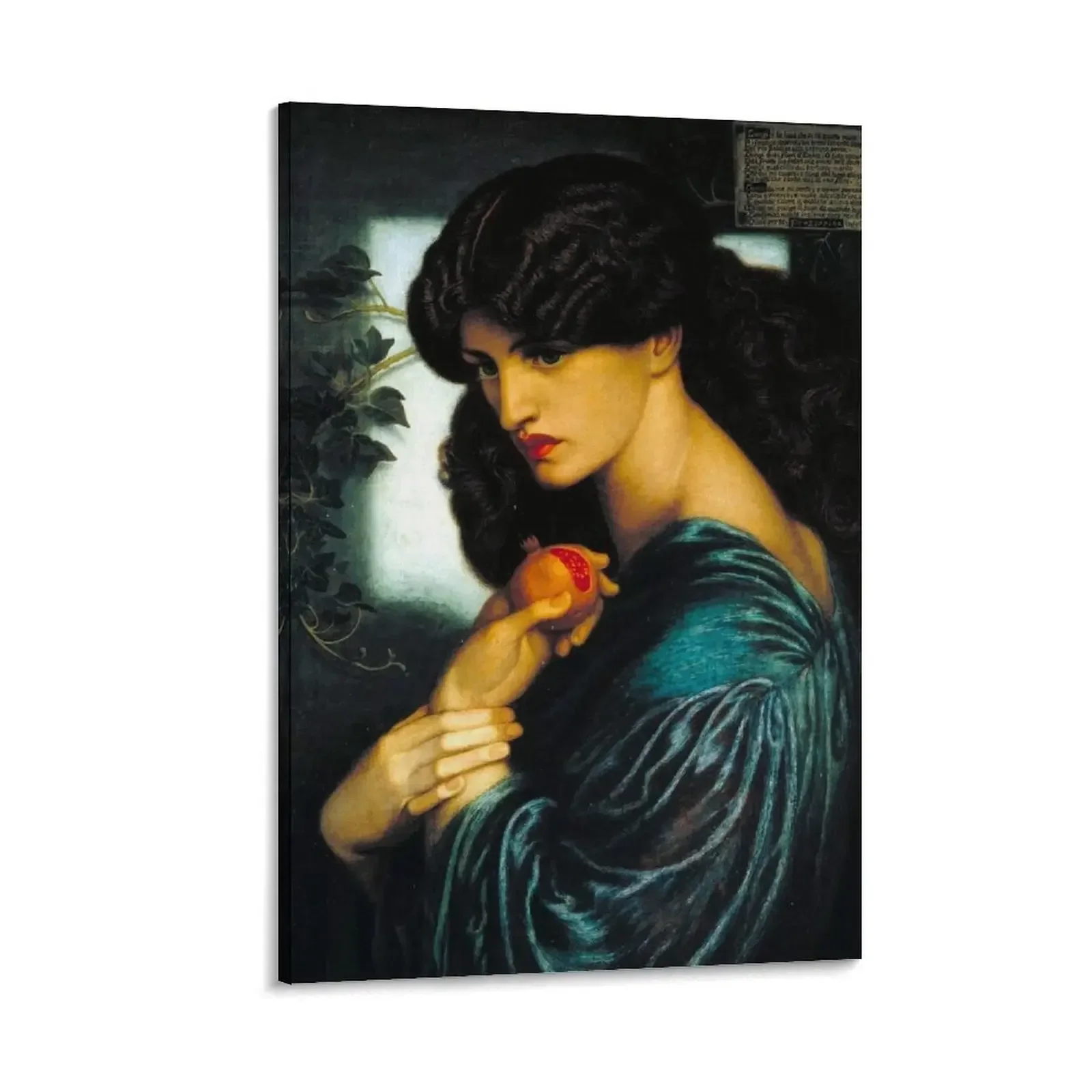 

Proserpine - Dante Gabriel Rossetti Canvas Painting wall decoration paintings aesthetic room decor home decoration accessories