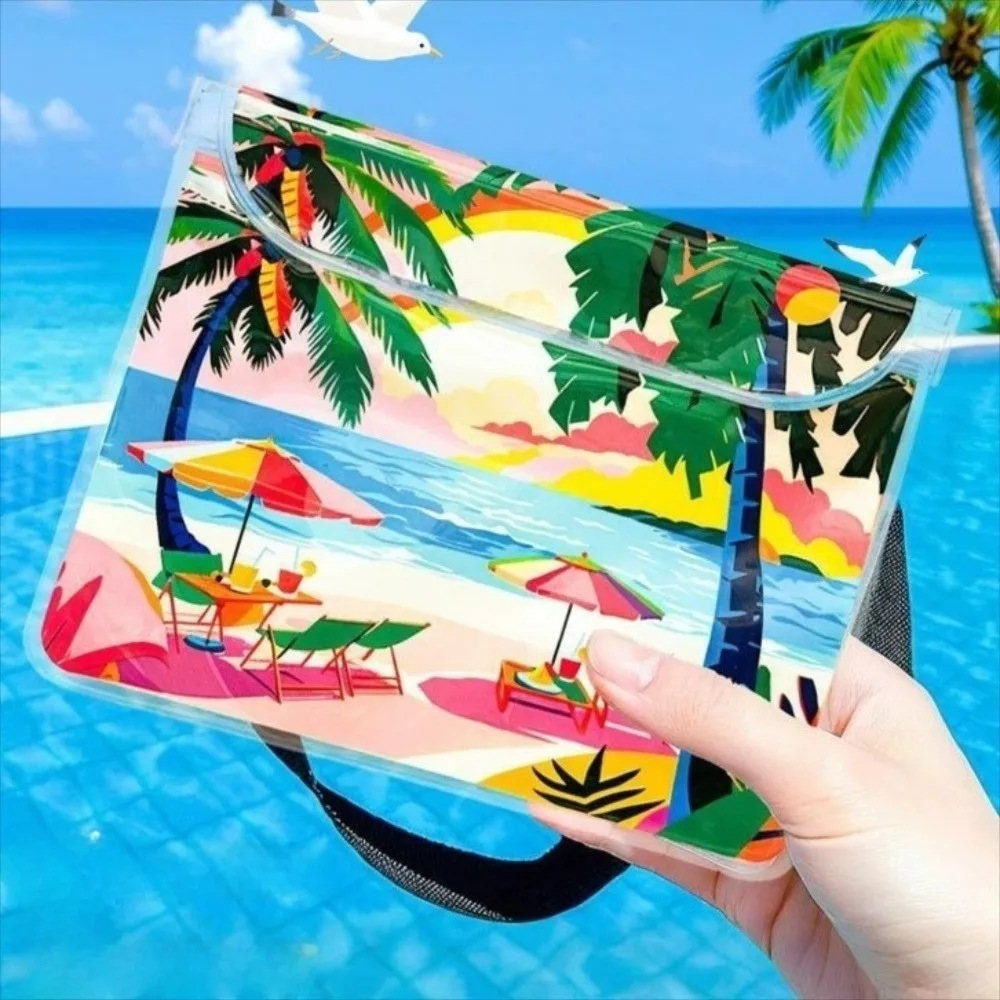Sealing Waterproof Phone Pouch Transparent Touch-screen Swimming Storage Bag Dry Protection Large Size Underwater Phone Bag