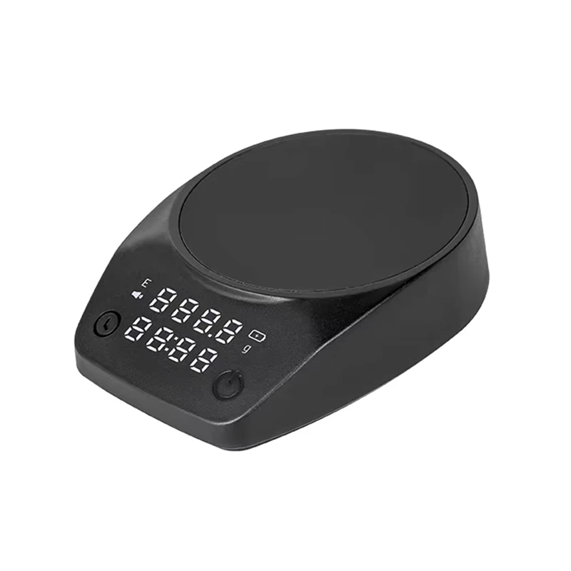 

B28C-Mini Coffee Time Scale, Italian Coffee Bean Weighing Scale, Kitchen Small 0.1G Coffee Electronic Waterproof Scale