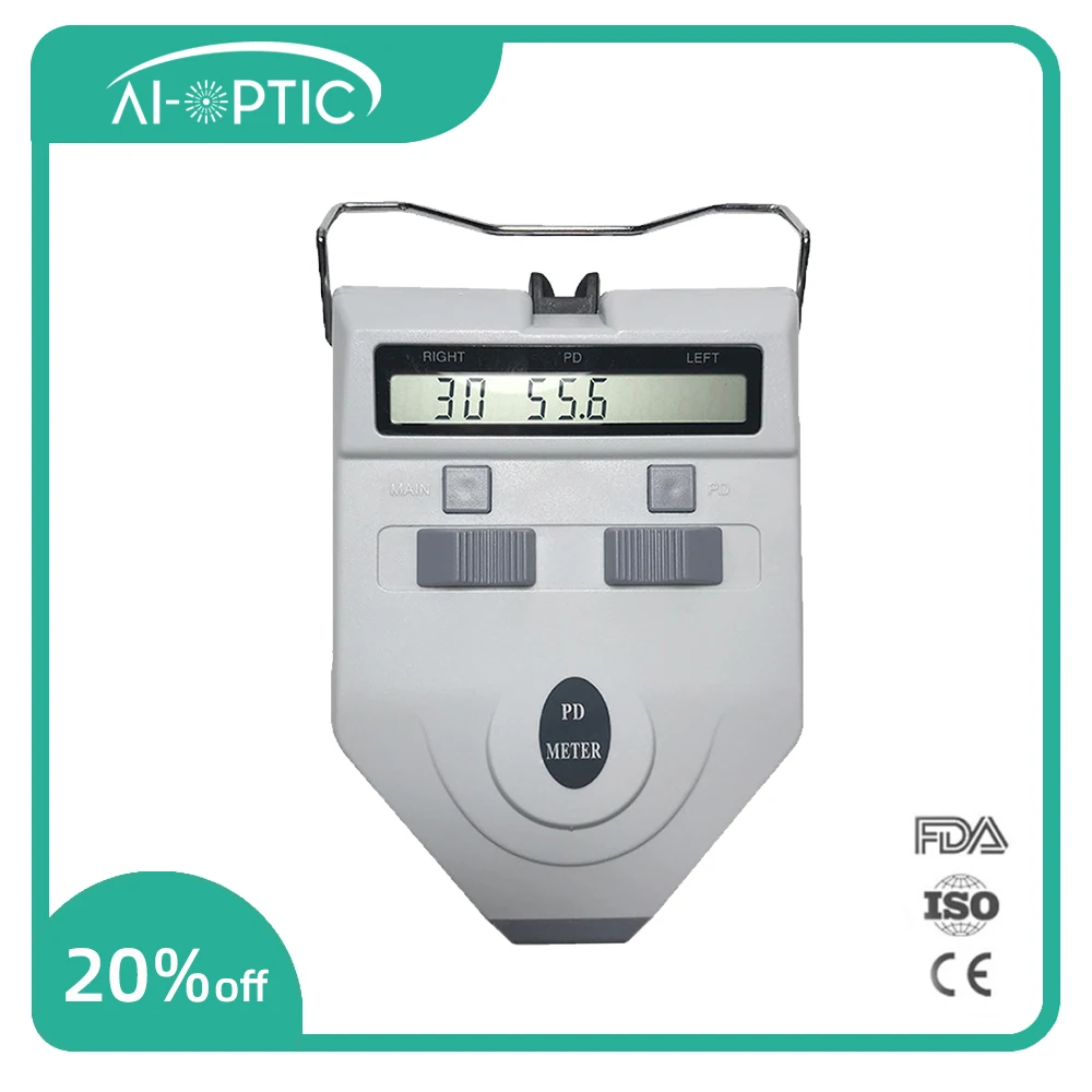 Pupilometer Optical Digital PD Meter Slide Pupil Distance with CE High Quality PD-28B