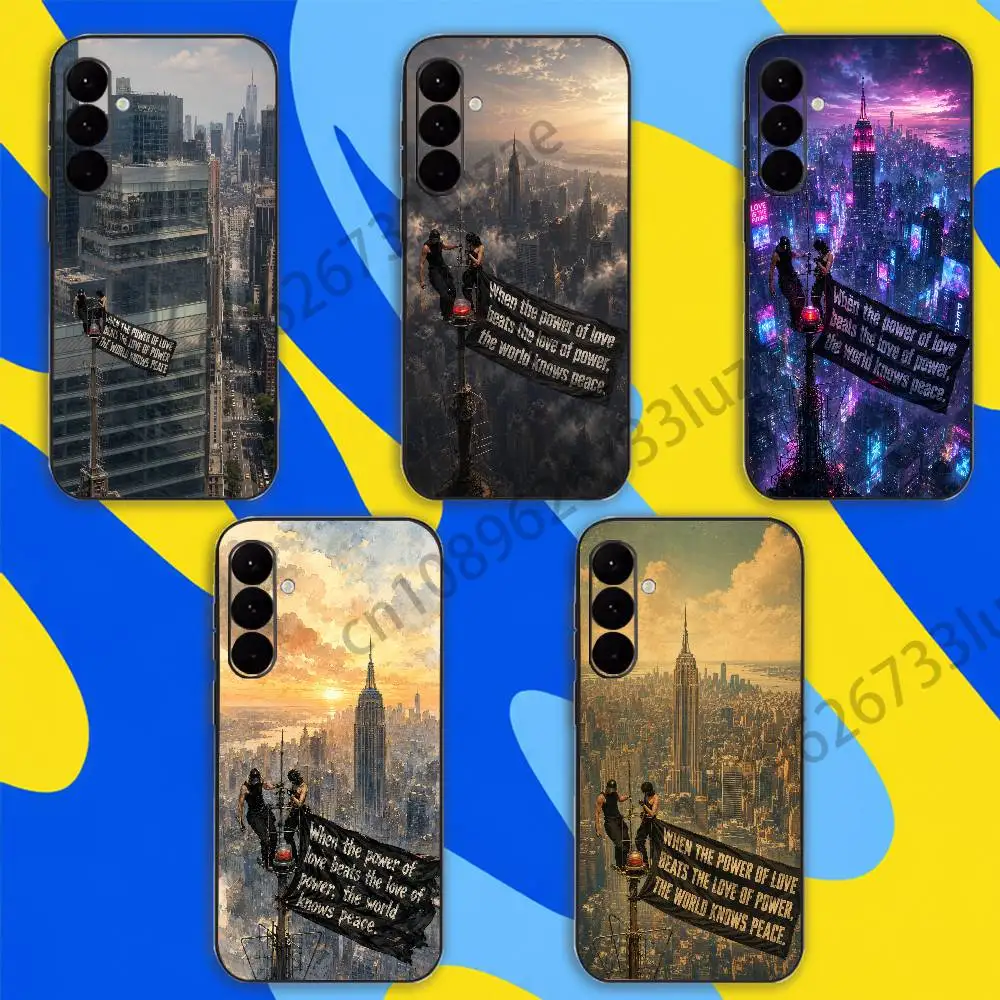 The Power of Love Phone Case For Samsung Galaxy A10 A11 A12 A13 A21 A30 A31 A32 A71 A73 Note Shockproof Silicone Cover