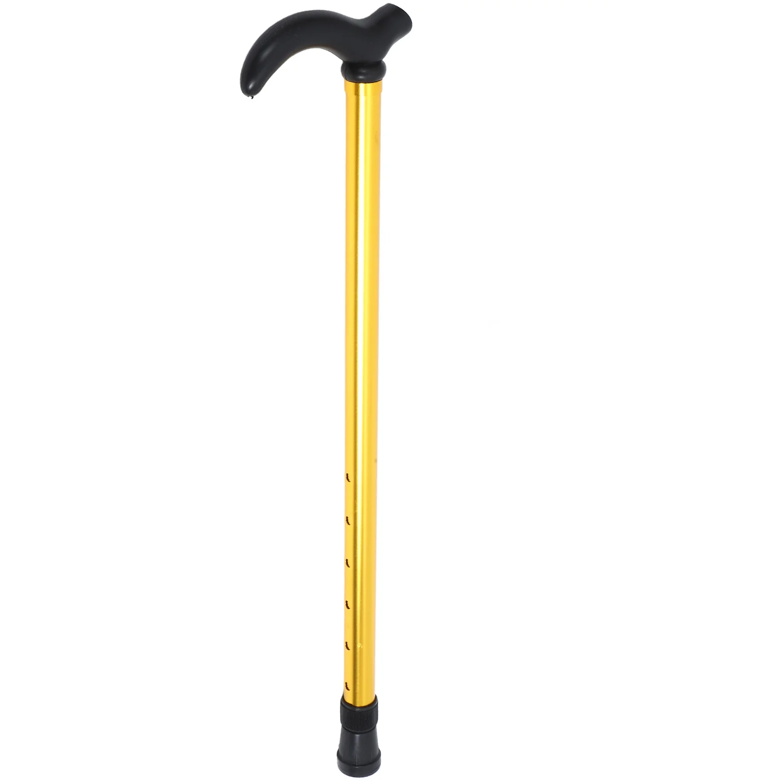 

1pc Adjustable Walking Cane Lightweight Aluminum Alloy Telescopic Hiking Stick For Seniors Outdoor Mobility Aid Trekking Pole