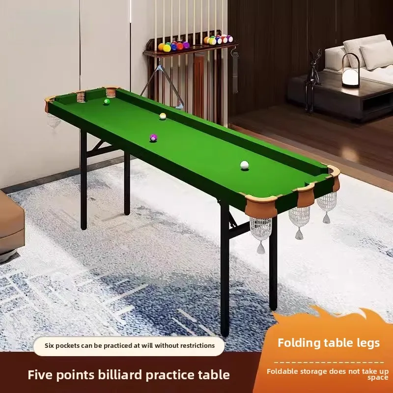 

Five-point training foldable children's pool table adult indoor home accurate portable practice