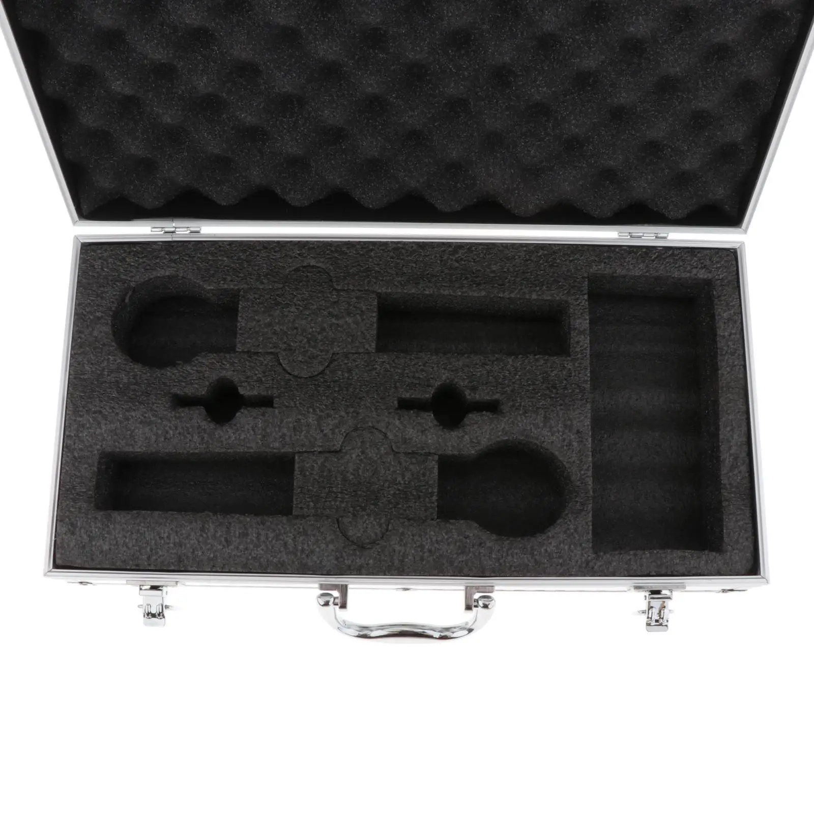 Microphone Case Mic Case Hard Professional Instrument Box Hard Shell Mic Case Mic Carrying Case for Chat Room Internet Singing