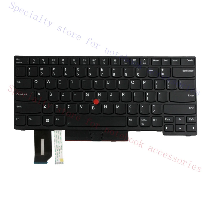 A+  For Lenovo T480S E480 E485 L480 T490 Keyboard US 00HW866 04X0130 04X0168