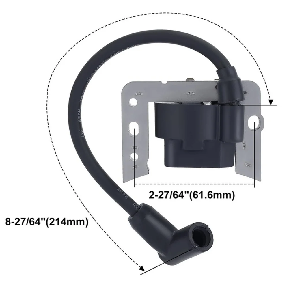 Spark Part Included Ignition Coil For Lawn Mower Smoother Idle Performance Faster Startup Improved Acceleration