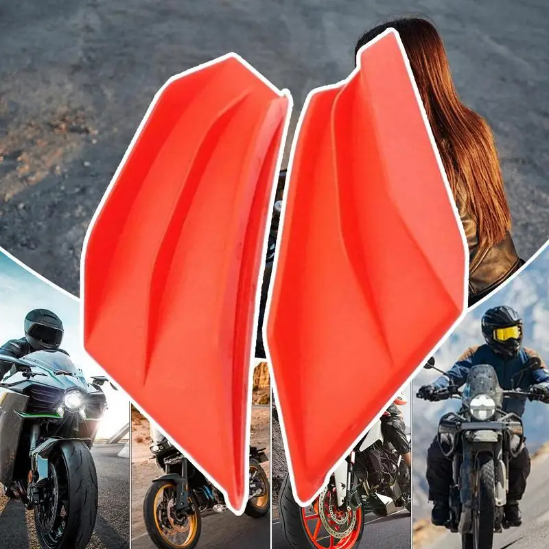 Owiewki motocyklowe Skrzydła motocyklowe Przedłużenie boczne Winglet Motocyklowe aerodynamiczne skrzydełka Spoiler motocyklowy Skrzydło dla