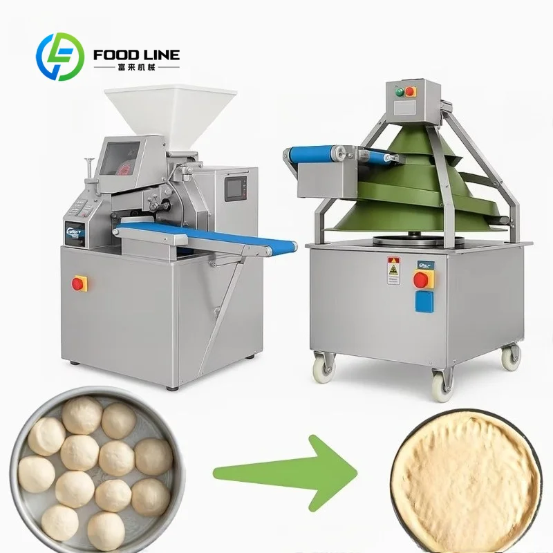 Industrial Automatic Dough Divider Cutter Rounder Machine Custom Dough Ball Maker for Multi-scenario Bakery Production
