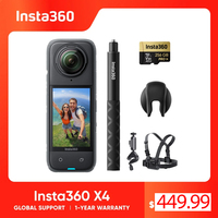 Insta360 X4 8K 72MP 360 Action Camera Waterproof Magic In Action Active HDR 2.5 TouchScreen AI Powered Insta 360 X4 Original Cam