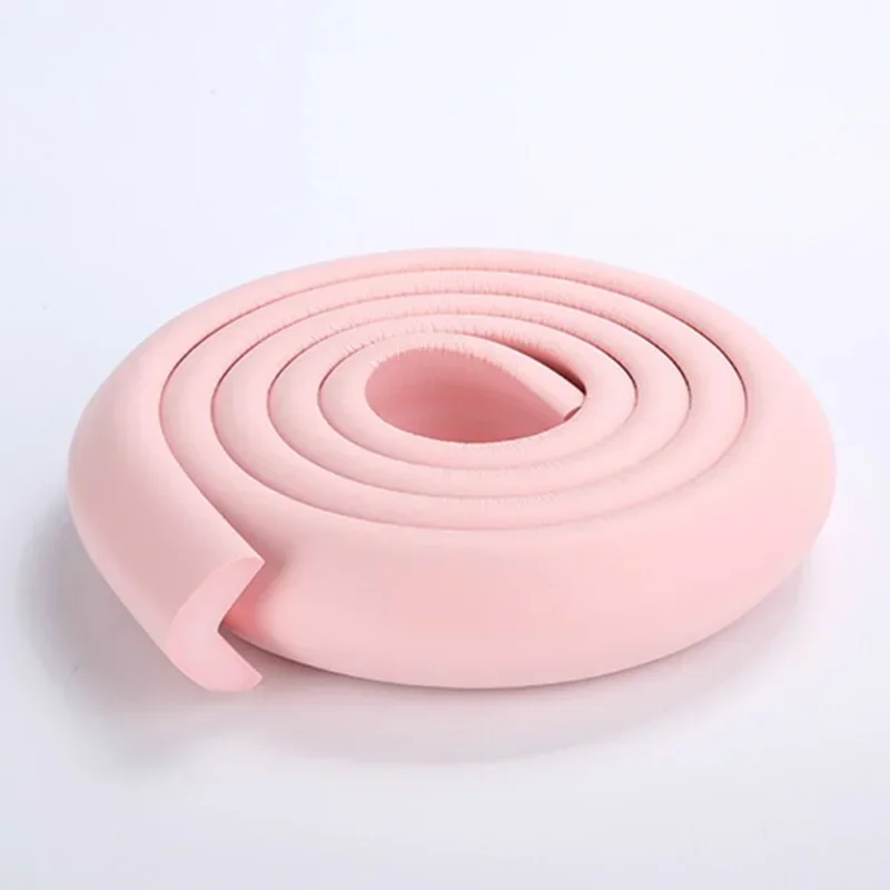 2M L Shape Extra Thick Baby Safety Furniture Table Protective Tape Foam Corners Bumper Guard Protector Edge Corner Desk Cover