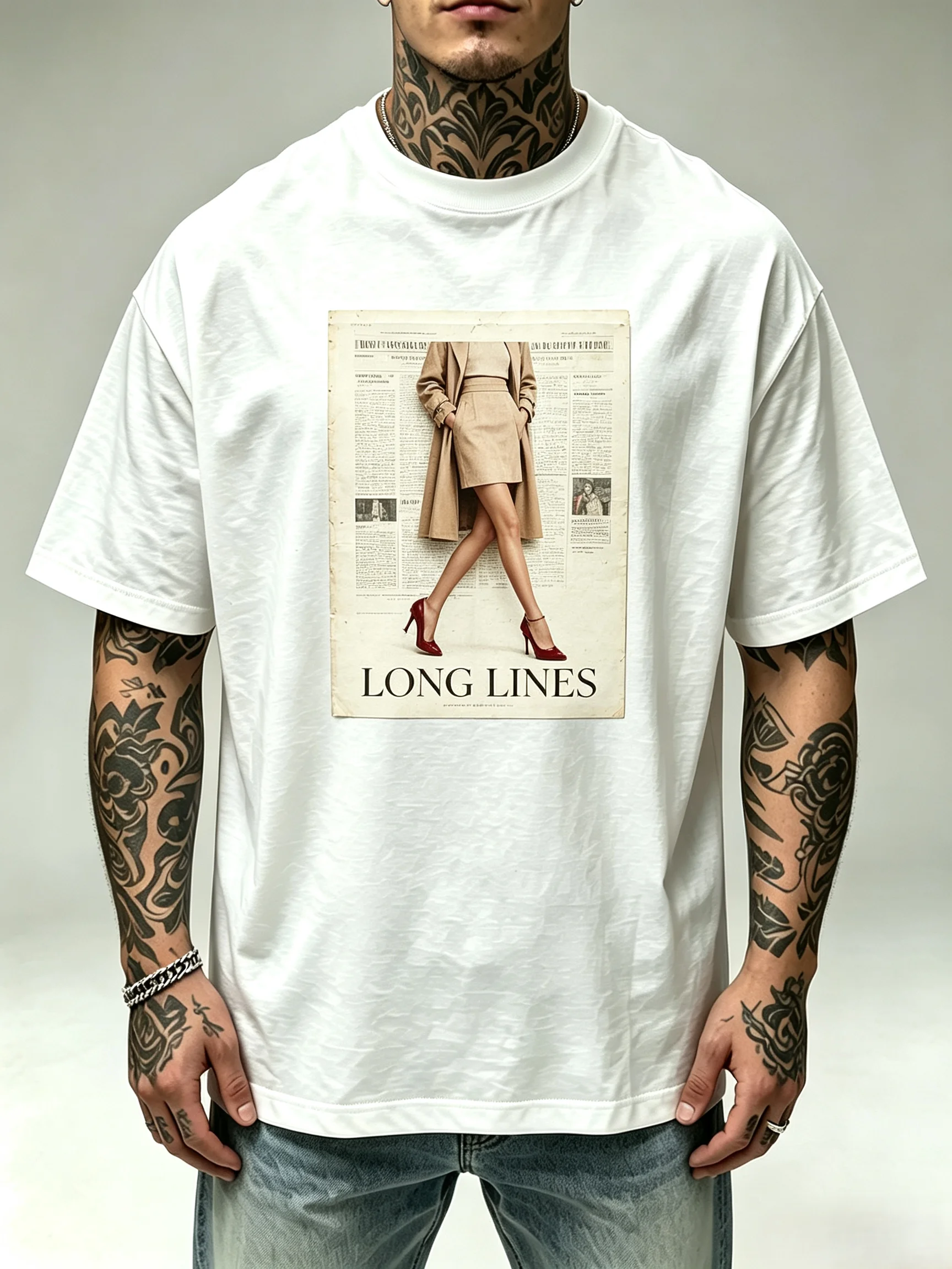 Street Fashion Magazines - Kaos Unisex Model Fashion Koran Vintage