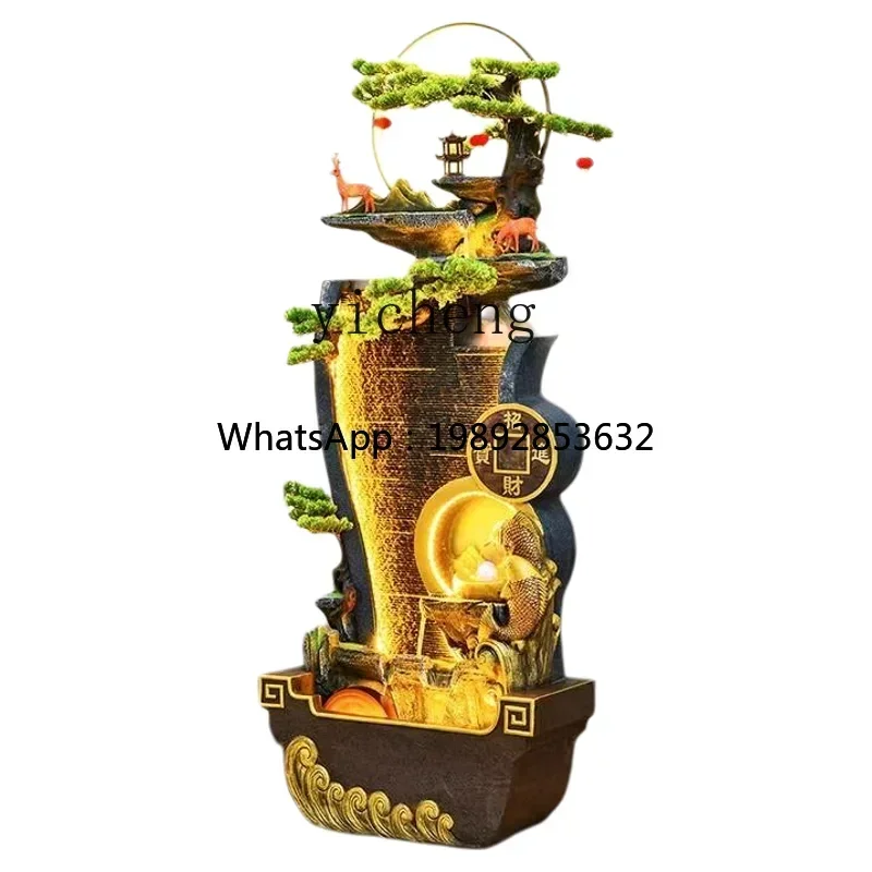 X-11 office entrance rockery flowing water fountain balcony decoration ornament