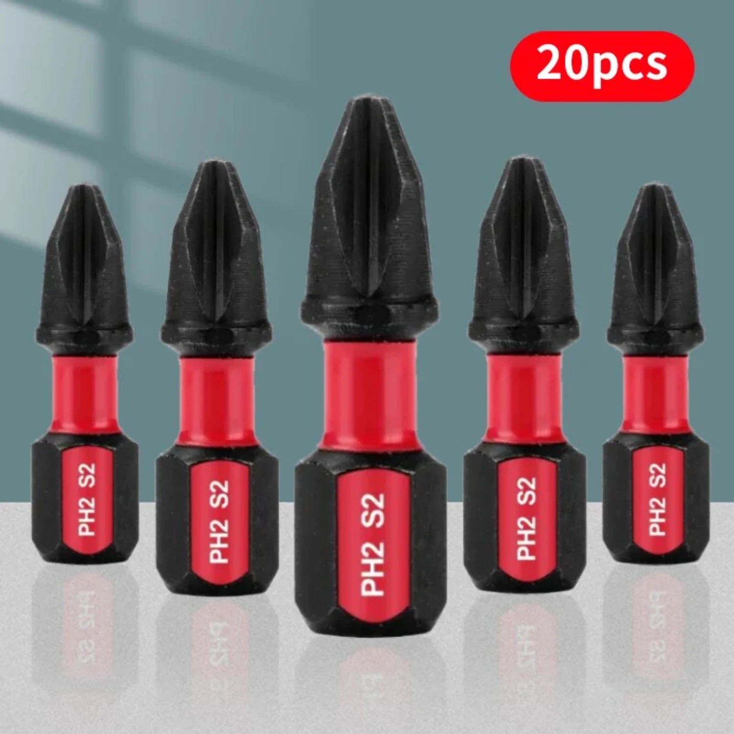 High Hardness Anti-Slip Cross Screwdriver Set - 20 PCS for Precision Work and DIY Projects - Durable Tool Kit for Home Use