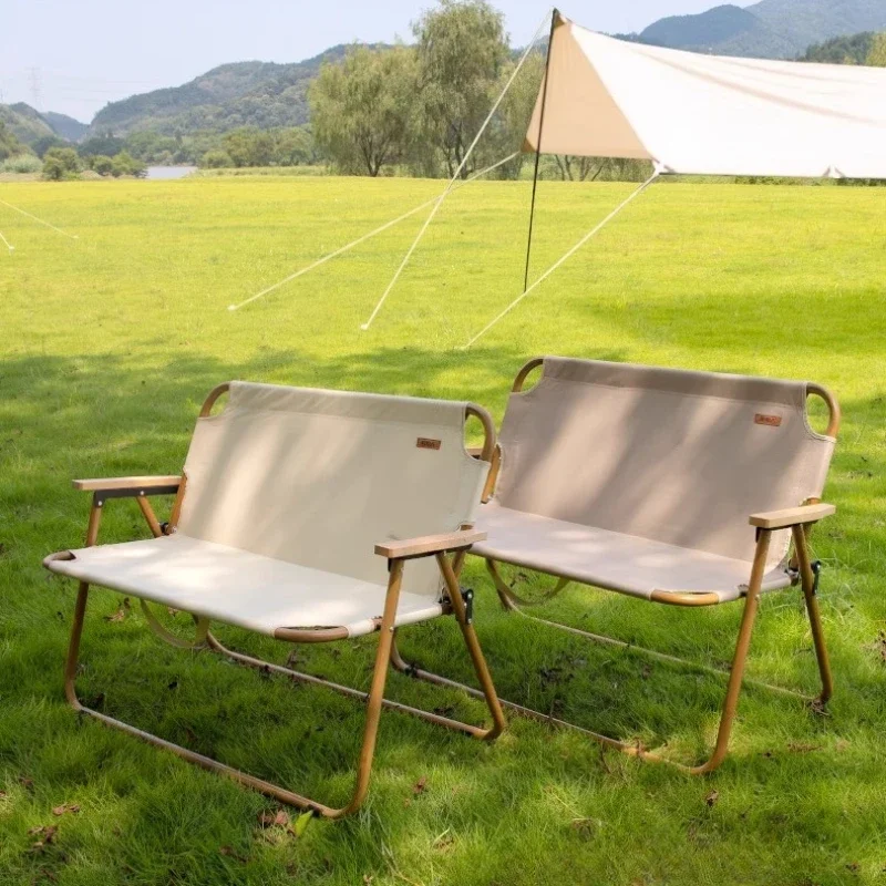 

Outdoor Furniture Garden Camping Outdoor Folding Chair Fishing Stool Portable Ultra Light Double Back Lounge Chair Beach Chair