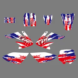 NiceCNC For Honda CRF70 2004-2012 CRF80 CRF100 2004-2010 CRF 70 80 100 Motocross Graphics Background Decals Stickers Customize