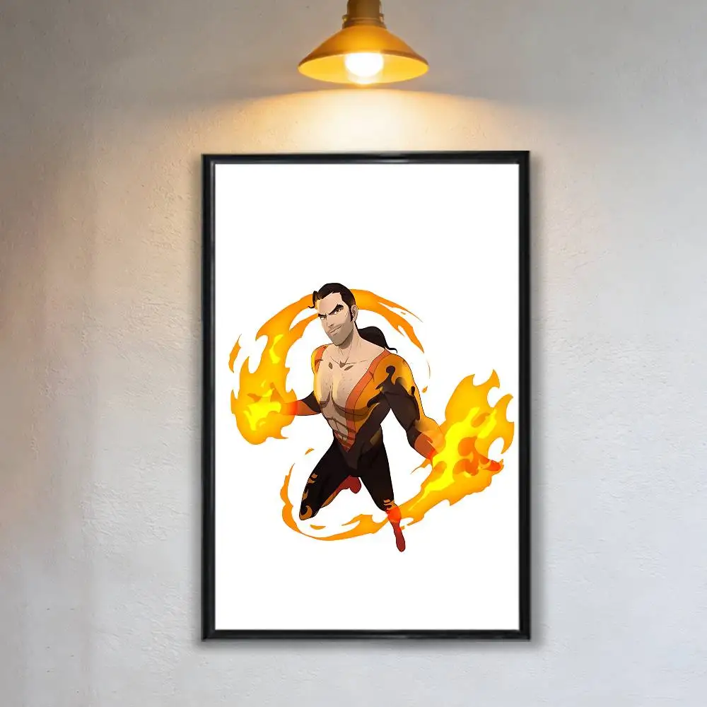 Flambae Prism Blonde Blazer Dispatch Poster Poster Paper Print  Living Room Bedroom Entrance Bar Cafe Art Painting Decoration