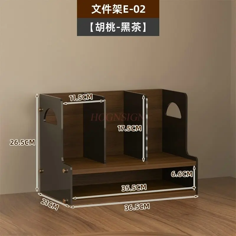 1pcs Office desk storage, desktop shelf, good office items, books, desktop storage, file boxes, archives
