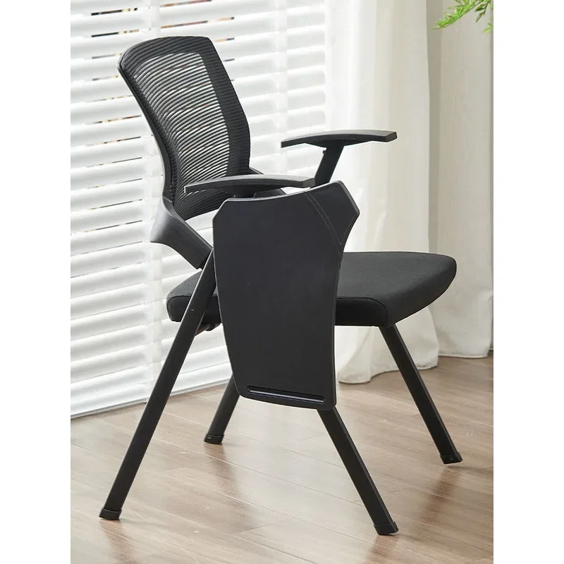 Folding Training  Conference Room Chair, Training Class Chair, Folding Office Chair, Folding  with Table Board