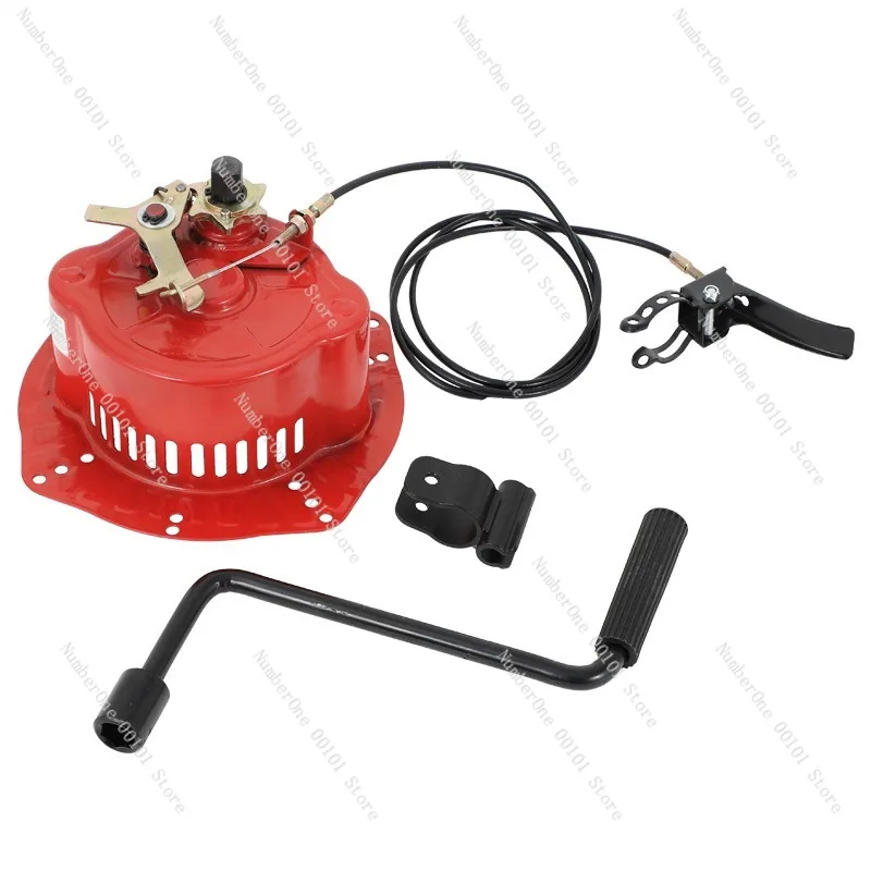 Air-cooled Diesel Engine Micro-tiller Accessories 173F 178F 186F 188 192F Hand-crank Pull-free Starter