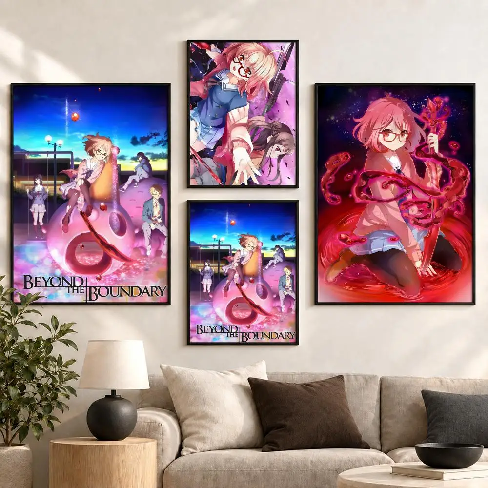 Beyond The Boundary Anime Fantasy Romance TV Series Poster Aesthetic Art Print for Bedroom & Living Room Decor, Unframed