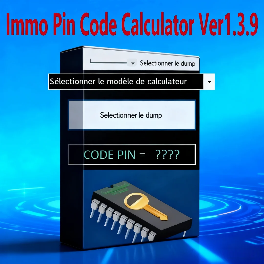 قارئ آلة حاسبة رمز الدبوس IMMO الأكثر مبيعًا لعام 2025 IMMO V1.3.9 look obd2 الماسح الضوئي معدات إصلاح برنامج التشخيص immo off