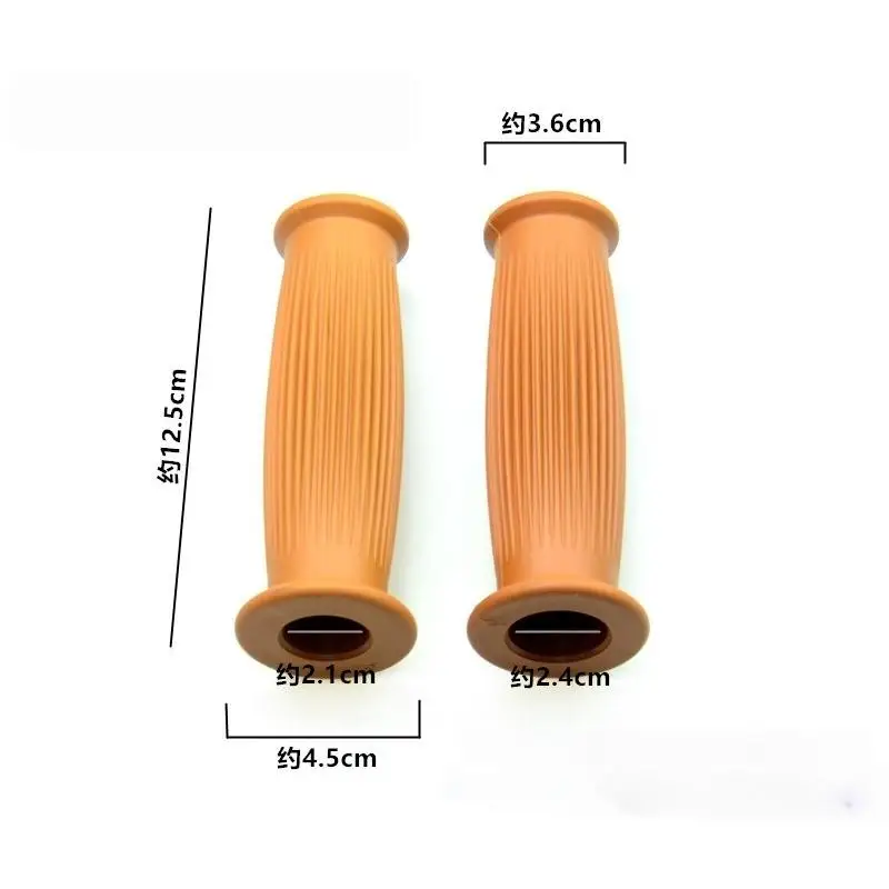 22MM Klassische Universelle Motorrad-Lenkergriffe Verschleißfester Gummi für Cafe Racer Motorrad-Zubehör – Detail 6