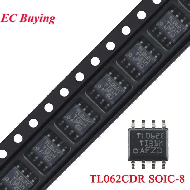 10pcs/5pcs TL062 TL062C TL062CDR SOIC-8 SOIC8 Dual Channel Universal Operational Amplifier Chip IC Integrated Circuit