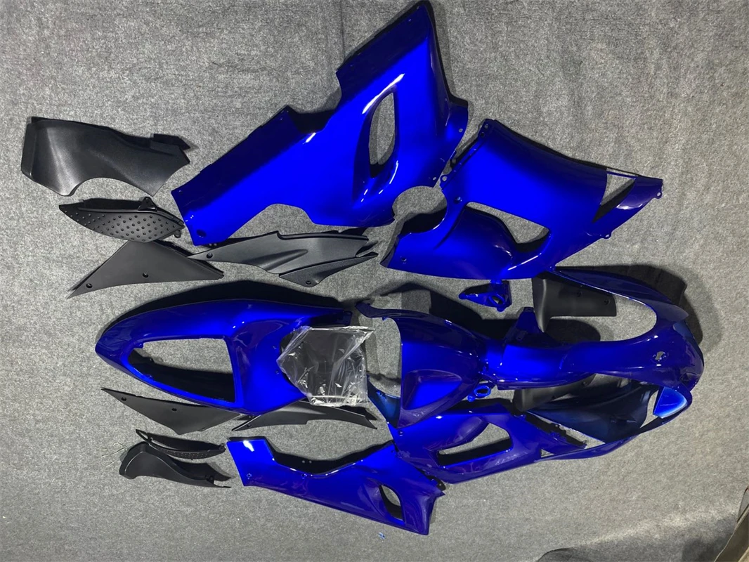 New ABS Plastic Shell Motorcycle Fairing kit Fit For Kawasaki Ninja ZX6R 636 ZX-6R 2005 2006 05 06 Custom blue