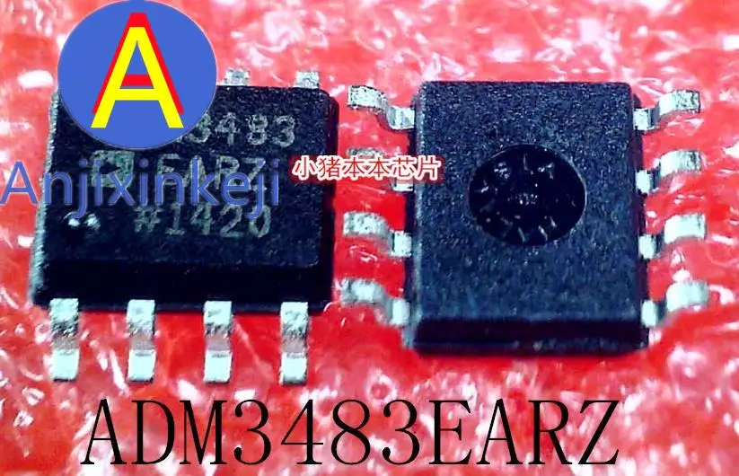 ADM3483EARZ ADM3483 SOP-8 original, 10 piezas, 100%, nuevo