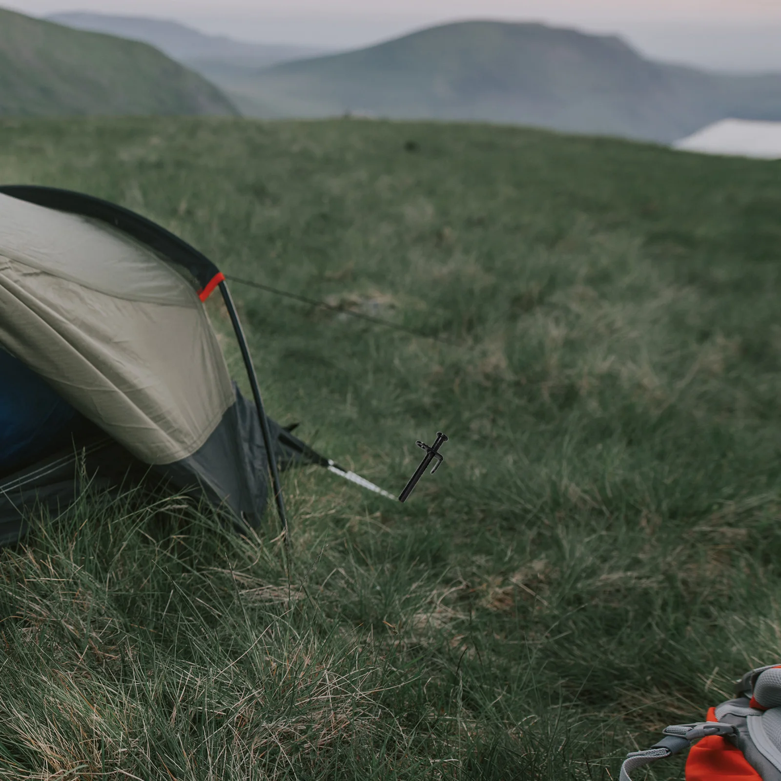 

4 шт. колья для теплицы, металлические колышки для заземления, инструменты для крепления палатки, практичные садовые колья