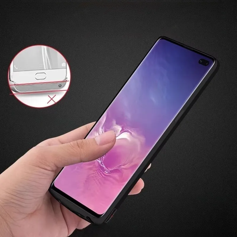 New 10000mAh Power Bank for Samsung Galaxy S23 S22 Plus S21 FE S10 S10e Note 8 9 10 20 Ultra S20 + Plus Battery Charger Case