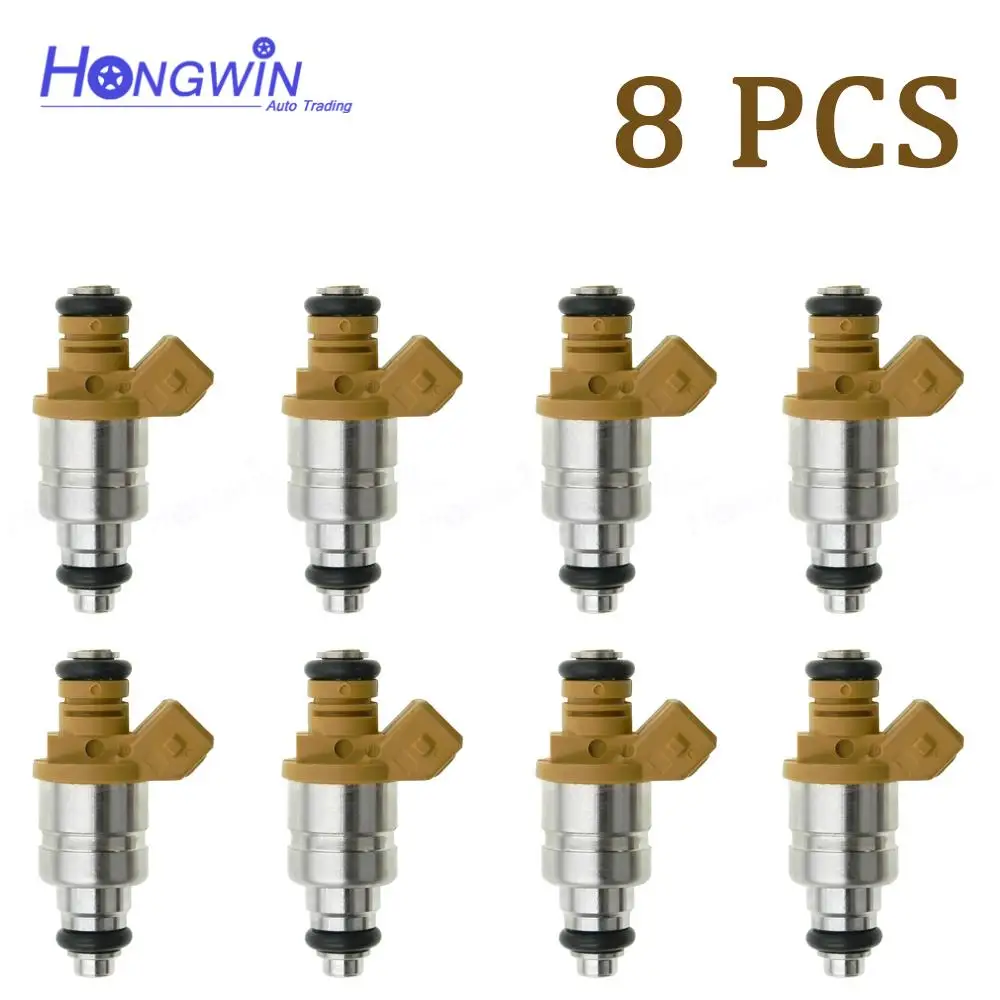 

×8 ADG02801 96351840 96518620 96620255 Fuel Injector Nozzle For Daewoo Chevrolet Matiz spark L4 0.8i 1.0i 1998-2010