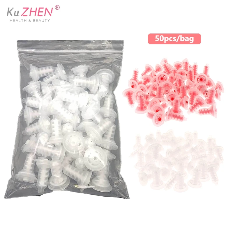 

50pc Disposable mixing head Dentistry Material Dental Tips Impression Nozzle Dentist Silicon Rubber Head Pentamix Mixing Machine