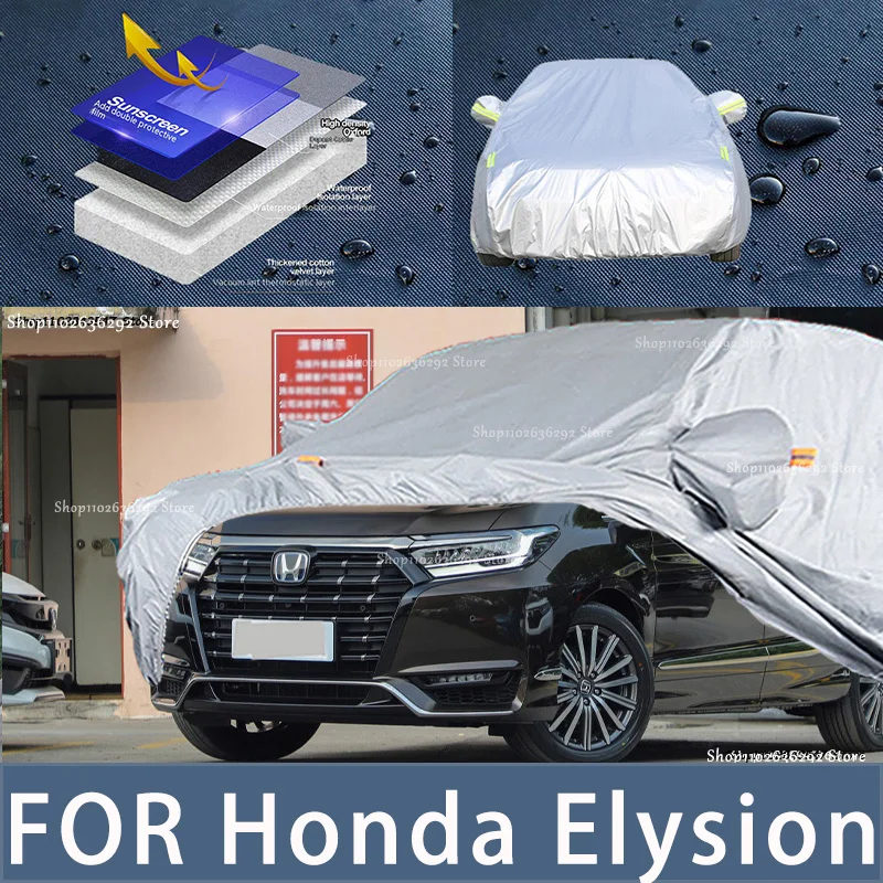 For Honda Elysion Outdoor Protection Full Car Covers Snow Cover Sunshade Waterproof Dustproof Exterior Car accessories