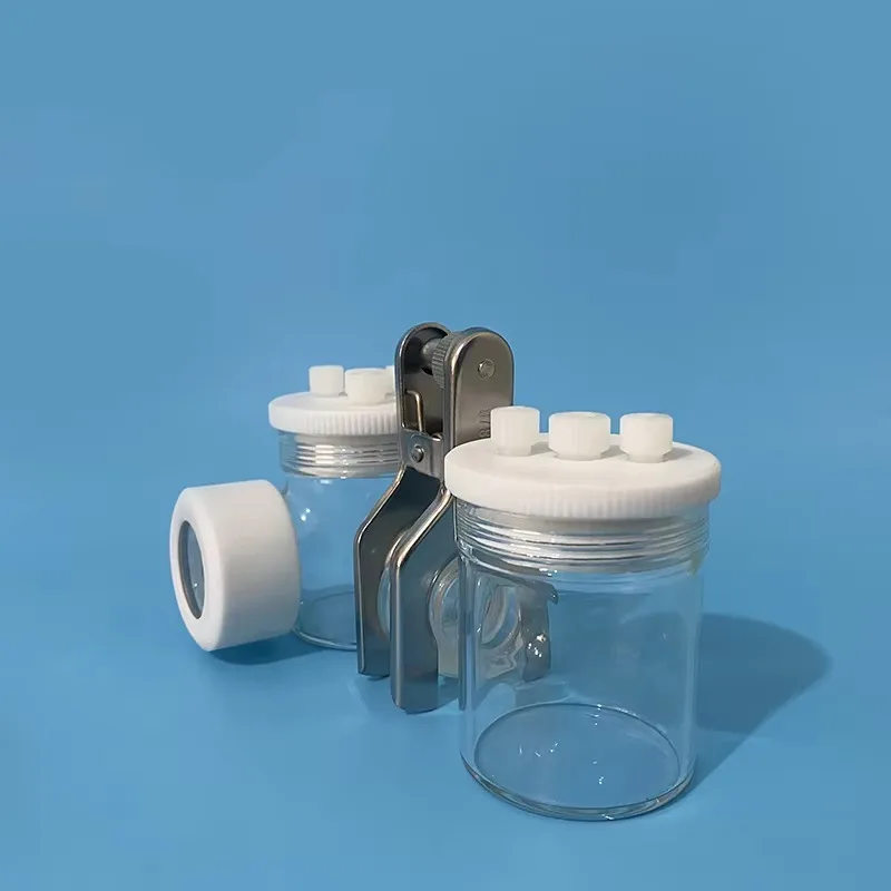 Dual Channel Membrane Exchangeable H-type Electrolytic Cell for Instrument Parts & Accessories