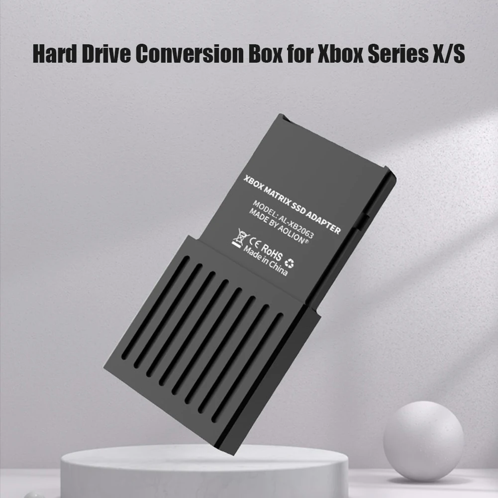 Pro Hard Drive Conversion Box for Xbox Series X/S External Console M.2 NVME 2230 SSD Expansion Card Box