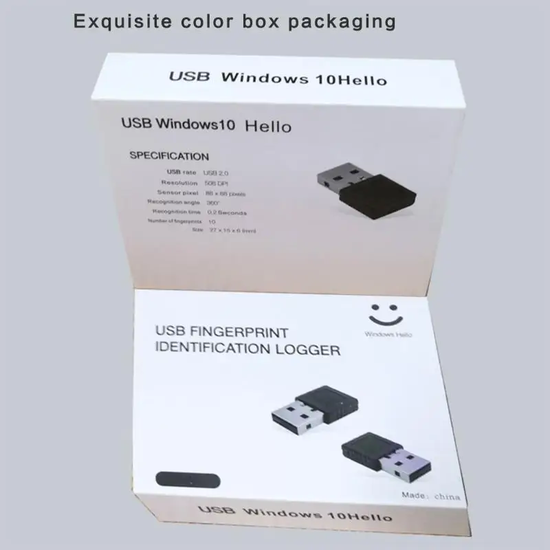 

652F USB Fingerprint for Key Reader Recognition Device for Windows 10 Biometrics Security Anti-Spoofing Encryption Unlocking