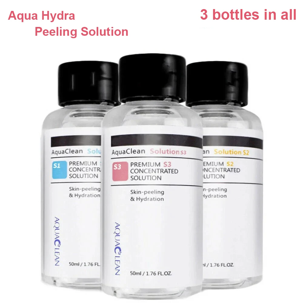 محلول تقشير أكوا هيدرا مركز، مصل سائل خاص للوجه للبشرة، آلة تجميل عميقة، مياه منزلية، صالونات سبا
